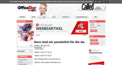 Desktop Screenshot of calliess-shop.officestar.de