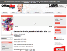 Tablet Screenshot of calliess-shop.officestar.de