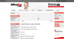 Desktop Screenshot of grzanna-shop.officestar.de