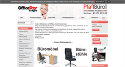 Desktop Screenshot of pfaff-shop.officestar.de